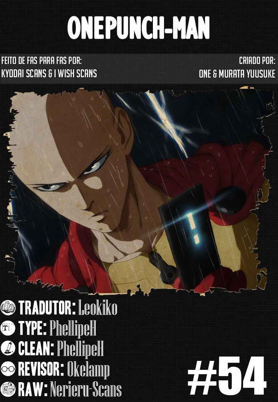 One Punch-Man Capítulo 1 – Um Soco