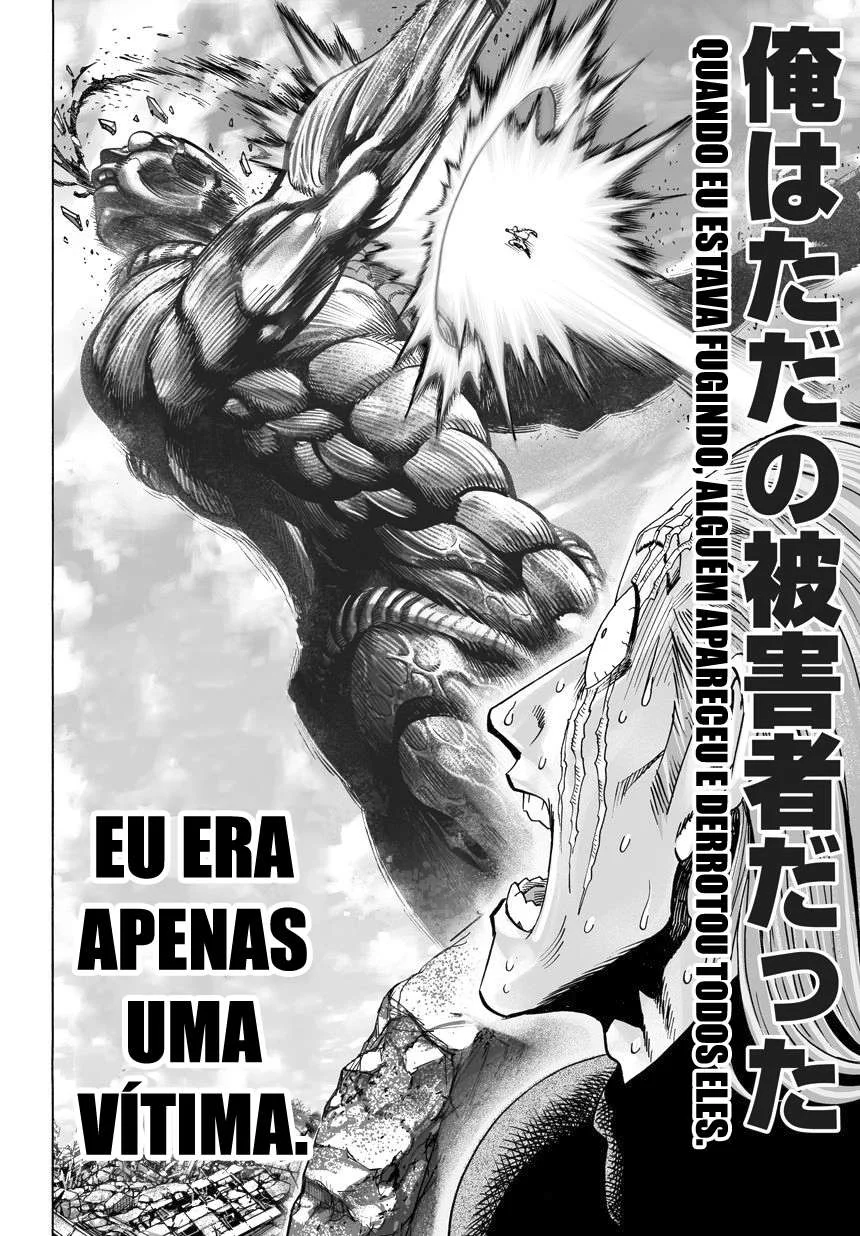 One Punch-Man Capítulo 1 – Um Soco