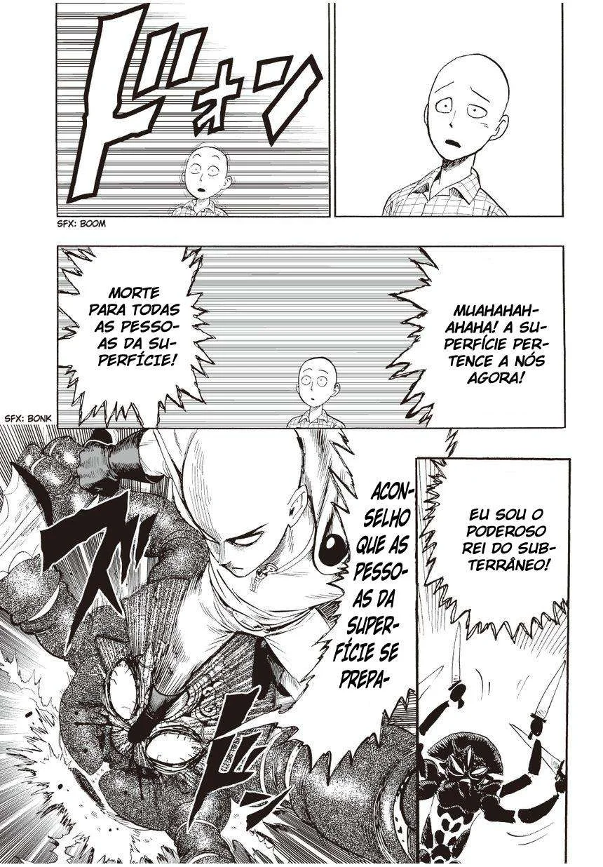 One Punch-Man Capítulo 1 – Um Soco