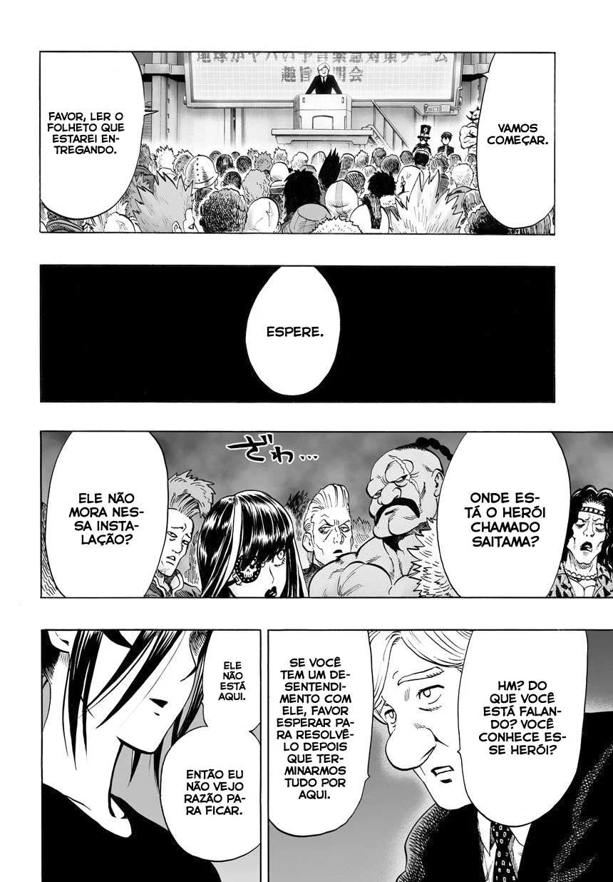 One Punch-Man Capítulo 1 – Um Soco