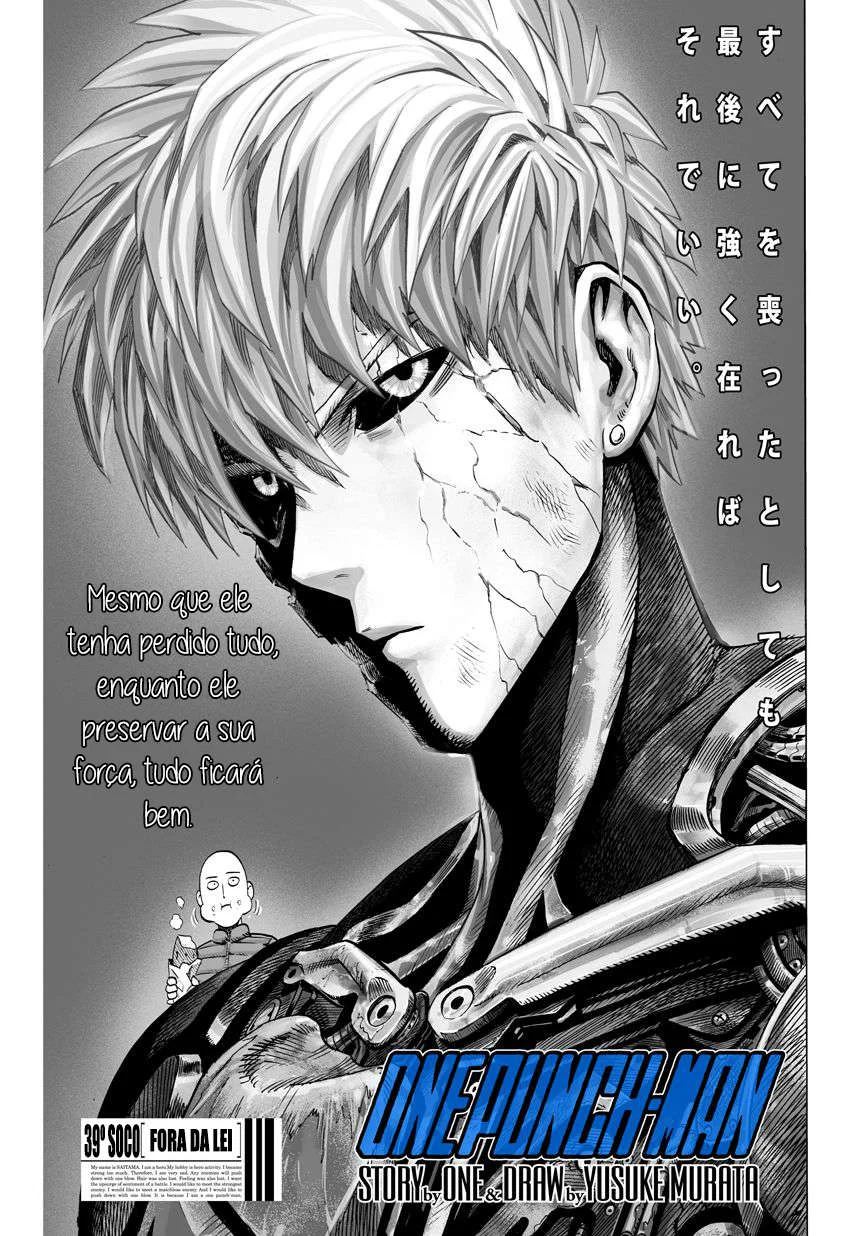 One Punch-Man Capítulo 1 – Um Soco