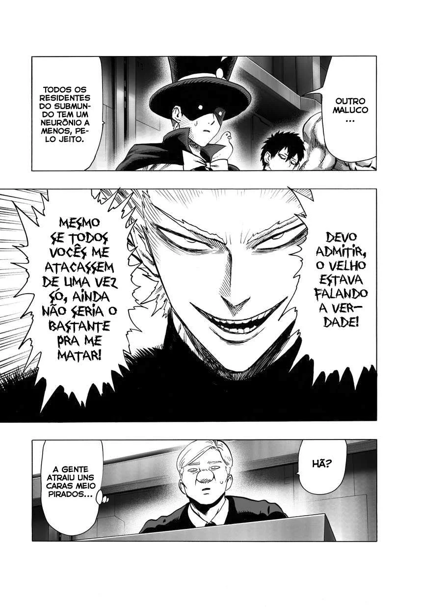 One Punch-Man Capítulo 1 – Um Soco