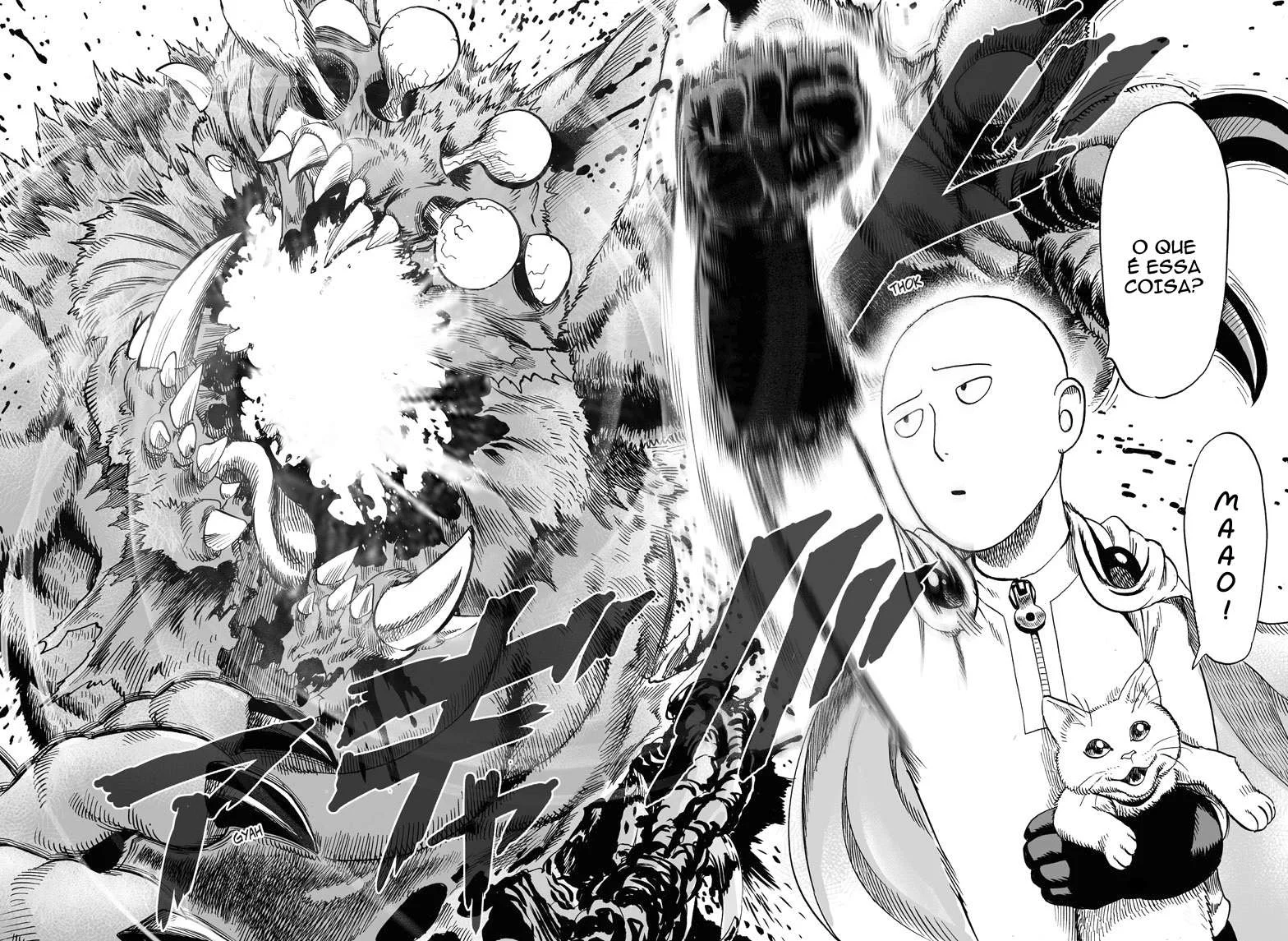 One Punch-Man Capítulo 1 – Um Soco