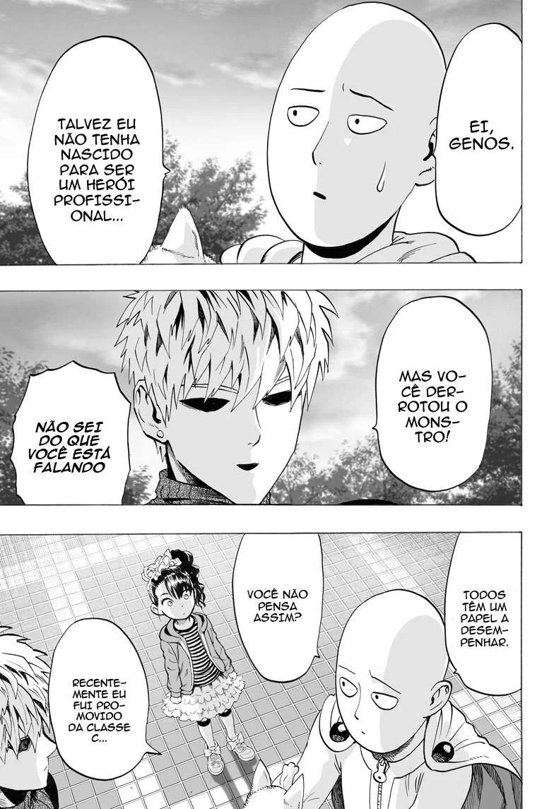 One Punch-Man Capítulo 1 – Um Soco