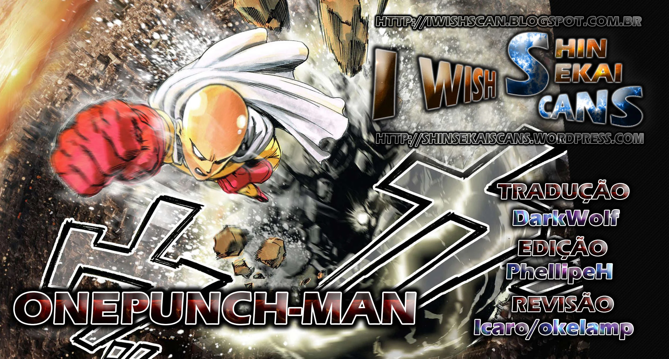 One Punch-Man Capítulo 1 – Um Soco