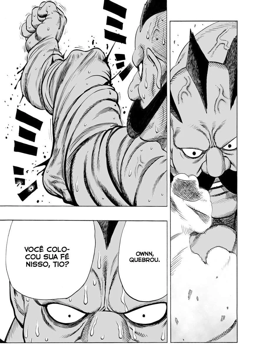 One Punch-Man Capítulo 1 – Um Soco