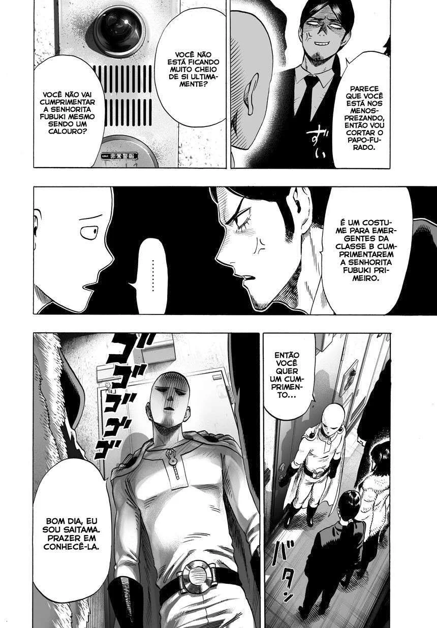 One Punch-Man Capítulo 1 – Um Soco
