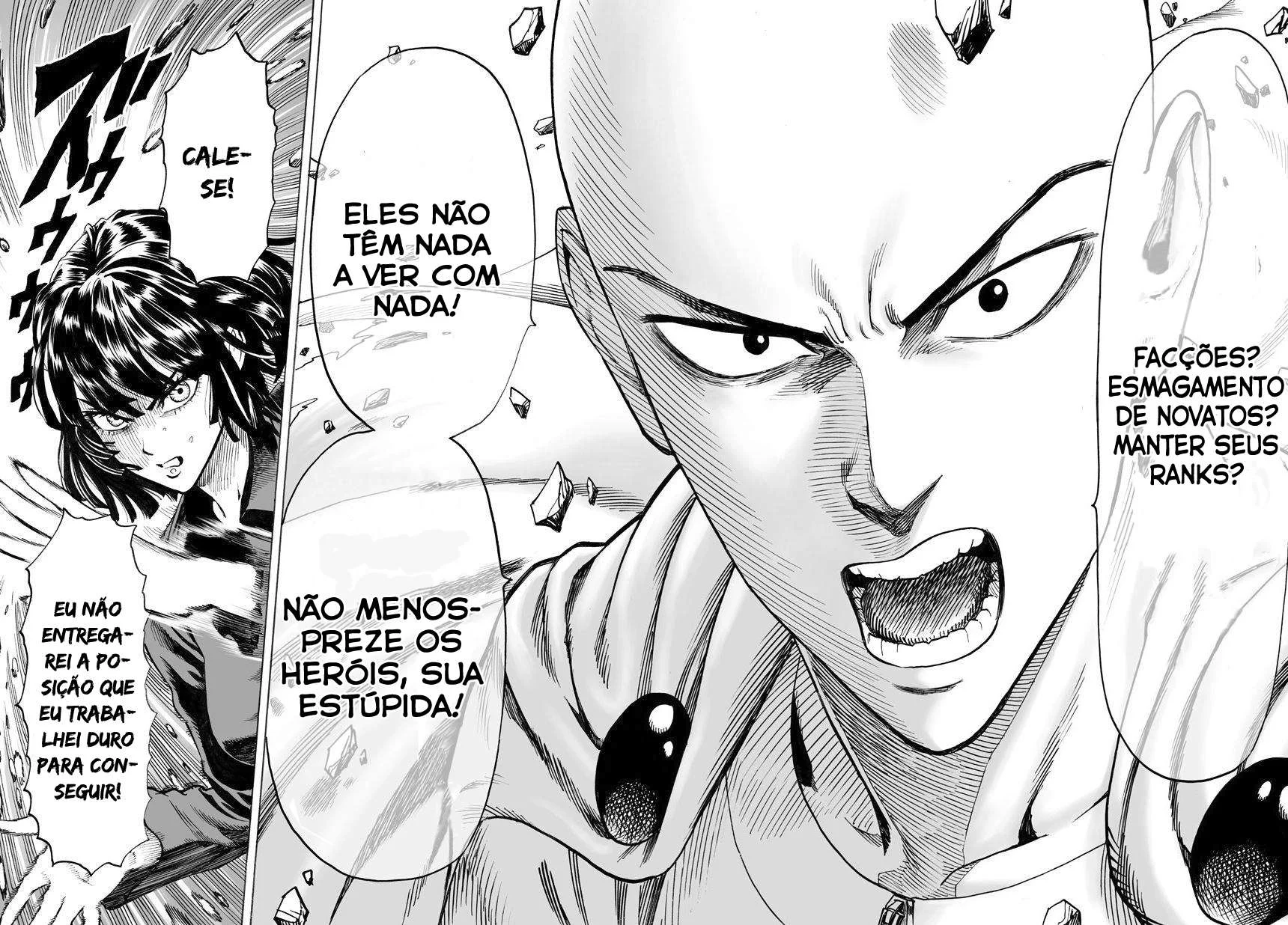 One Punch-Man Capítulo 1 – Um Soco