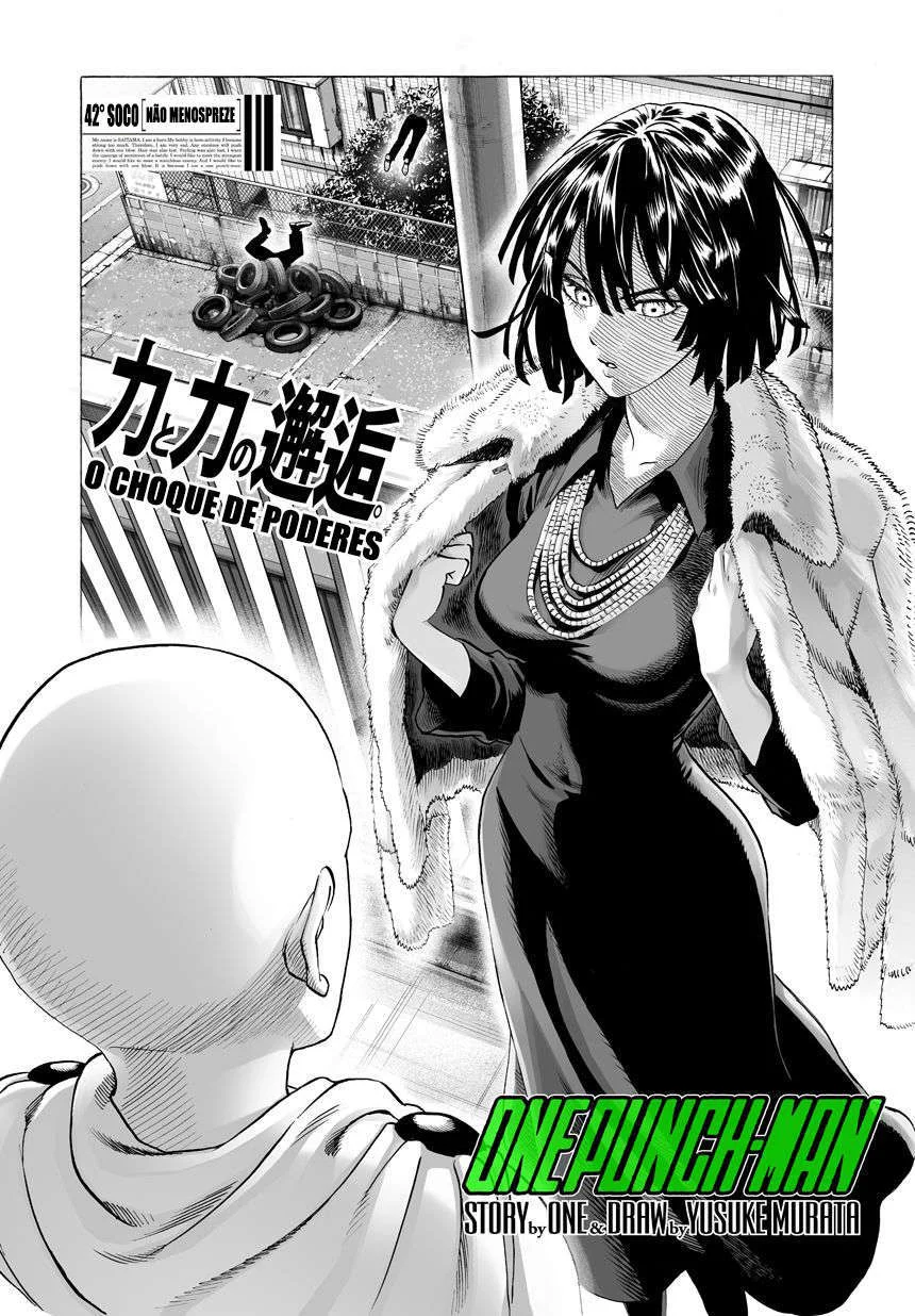 One Punch-Man Capítulo 1 – Um Soco
