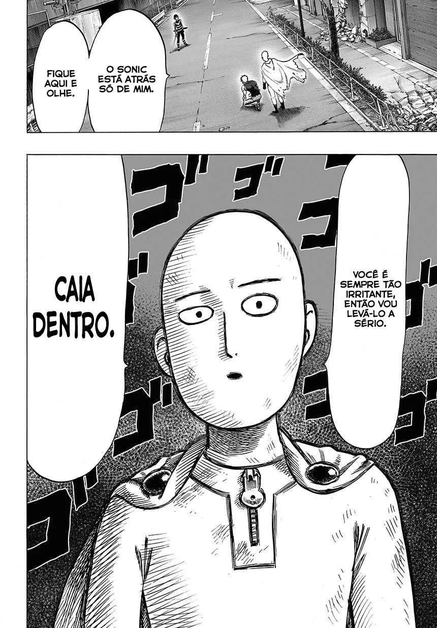 One Punch-Man Capítulo 1 – Um Soco