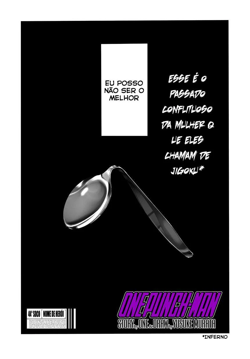 One Punch-Man Capítulo 1 – Um Soco