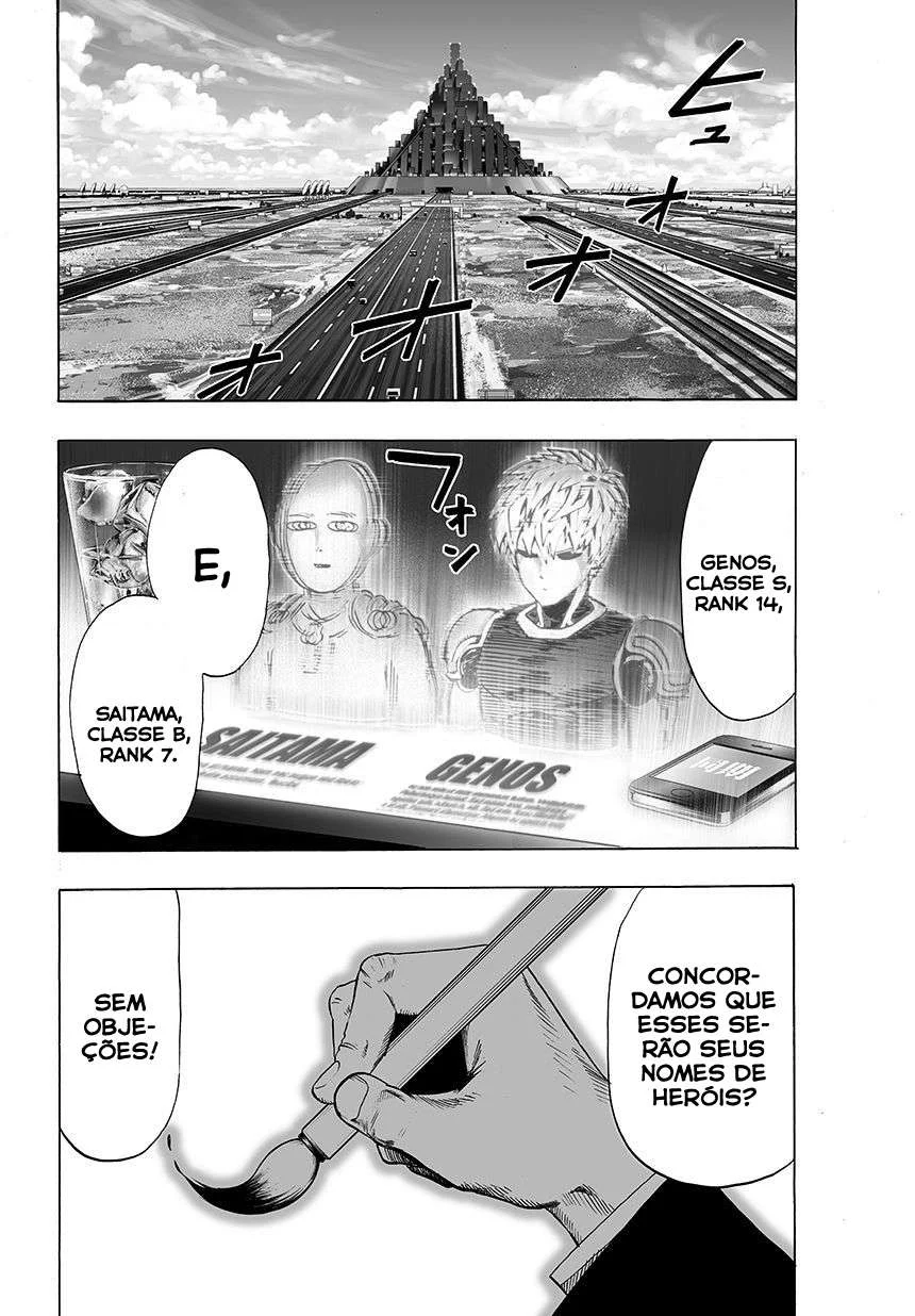 One Punch-Man Capítulo 1 – Um Soco