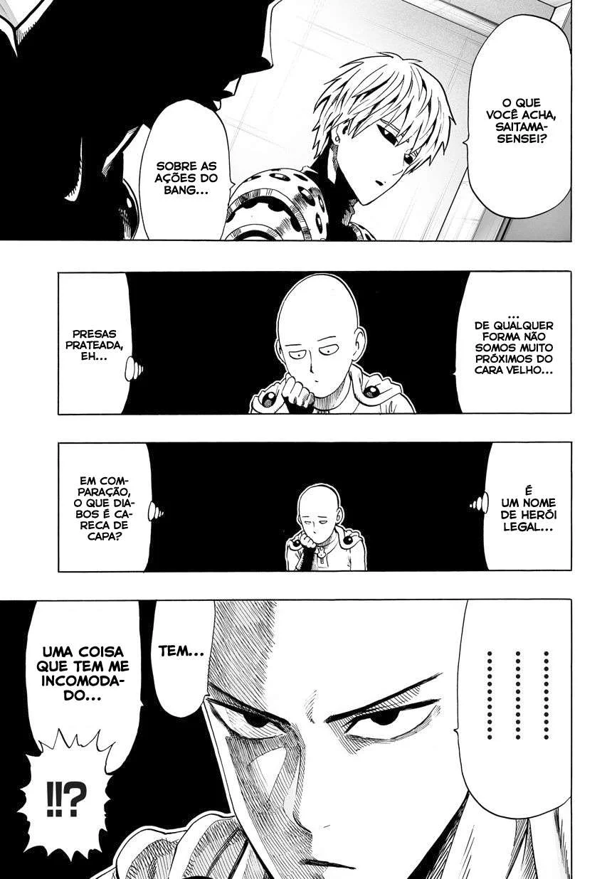 One Punch-Man Capítulo 1 – Um Soco