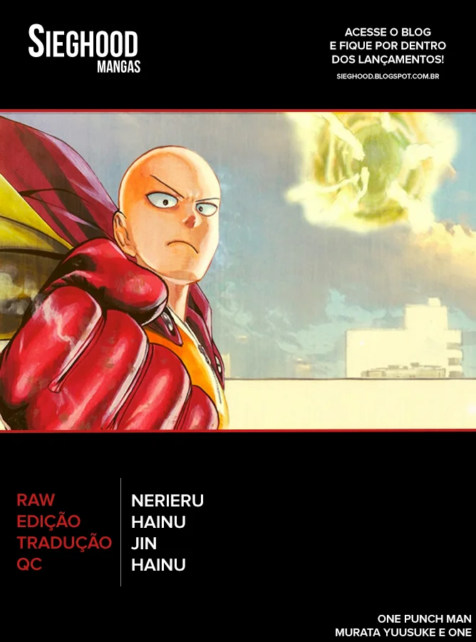 One Punch-Man Capítulo 1 – Um Soco
