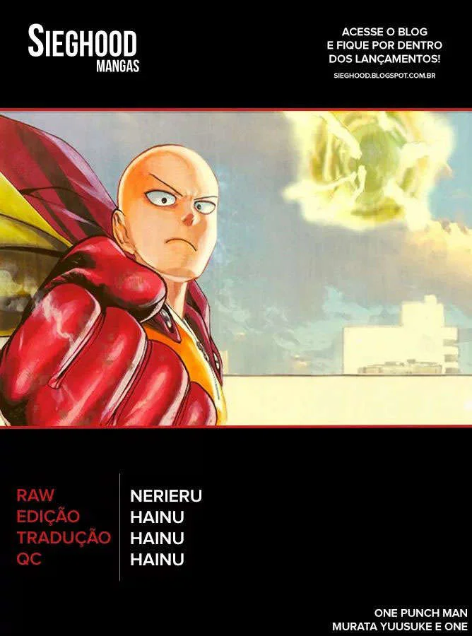 One Punch-Man Capítulo 1 – Um Soco
