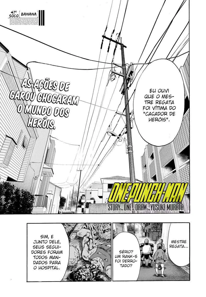 One Punch-Man Capítulo 1 – Um Soco