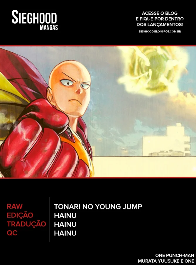 One Punch-Man Capítulo 1 – Um Soco