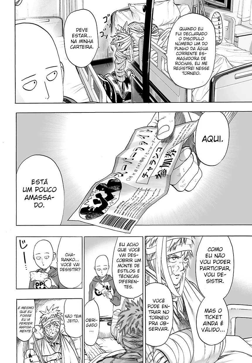 One Punch-Man Capítulo 1 – Um Soco