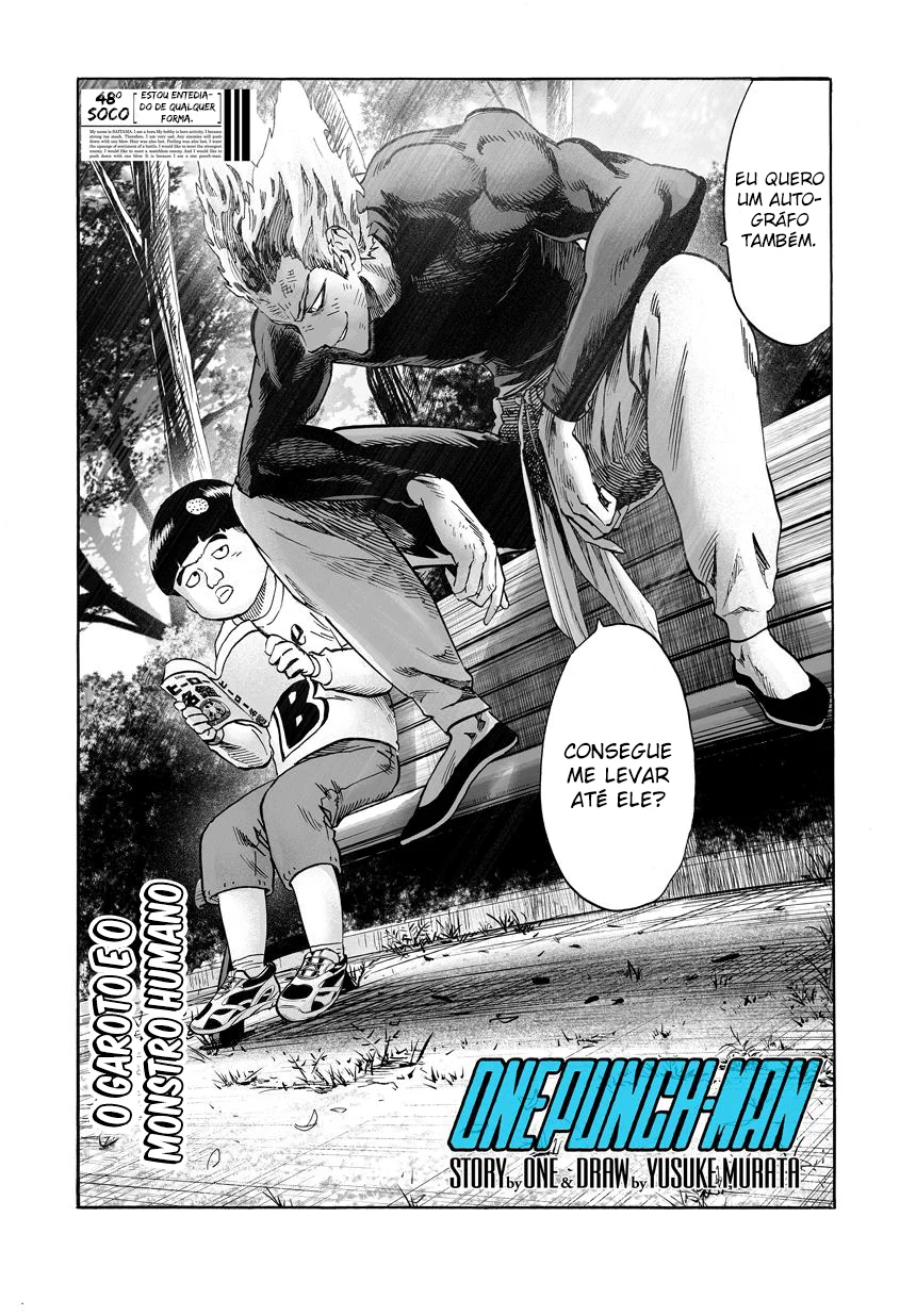 One Punch-Man Capítulo 1 – Um Soco