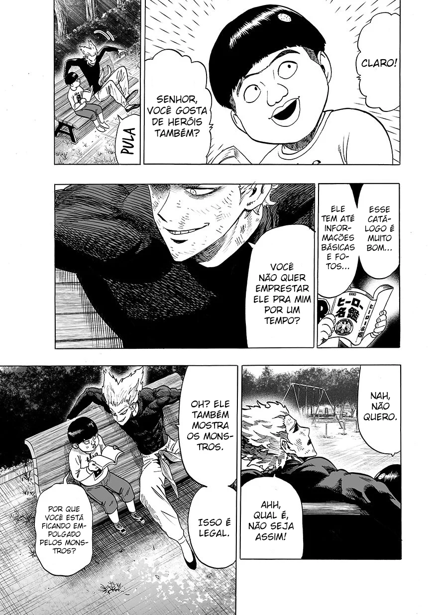 One Punch-Man Capítulo 1 – Um Soco