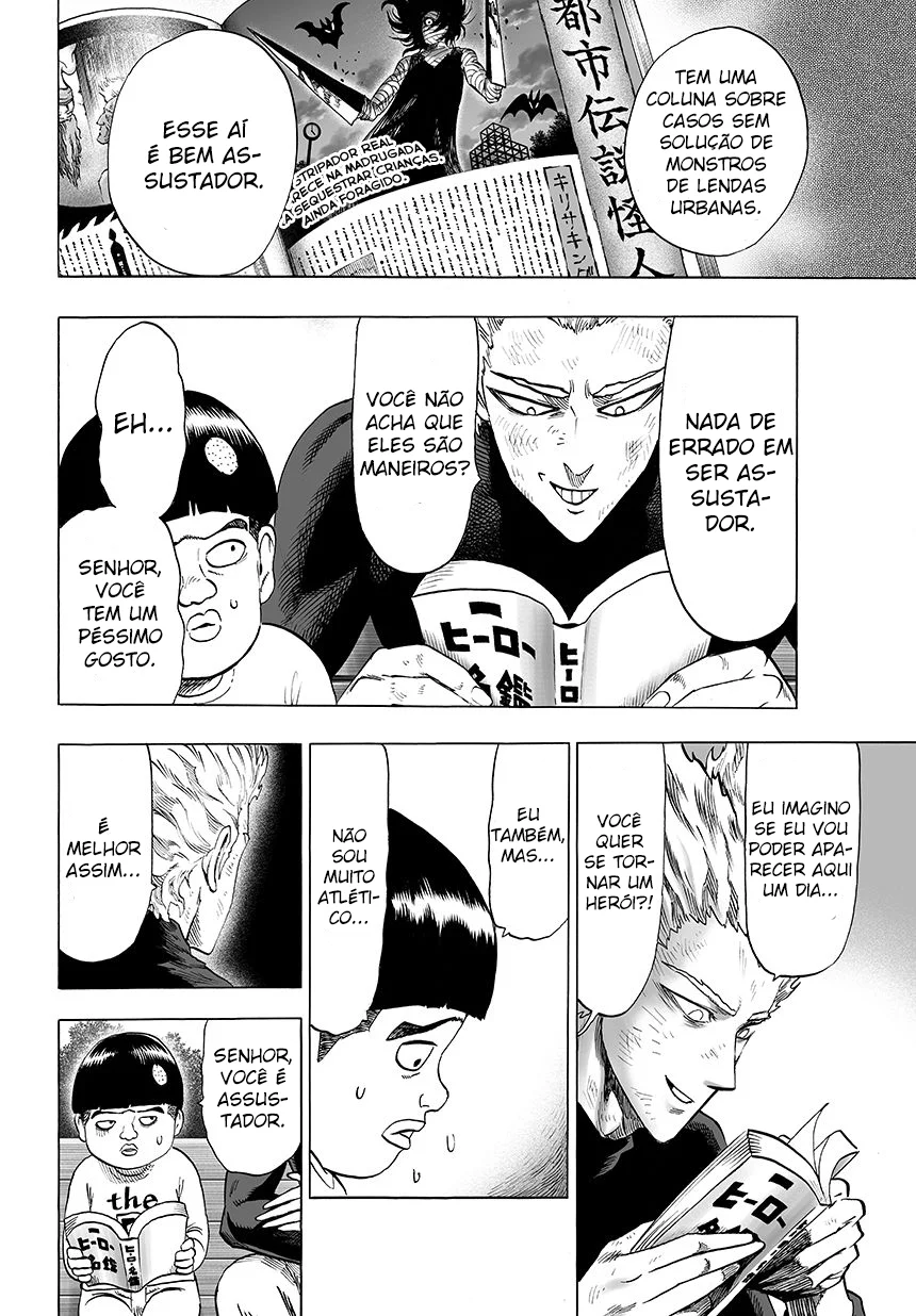 One Punch-Man Capítulo 1 – Um Soco