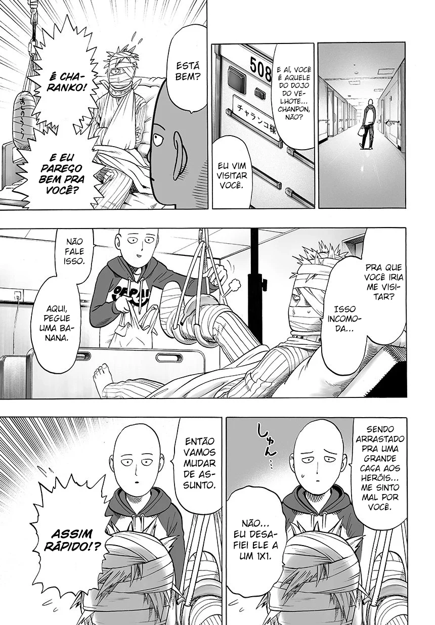 One Punch-Man Capítulo 1 – Um Soco