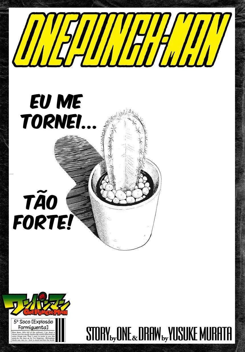 One Punch-Man Capítulo 1 – Um Soco