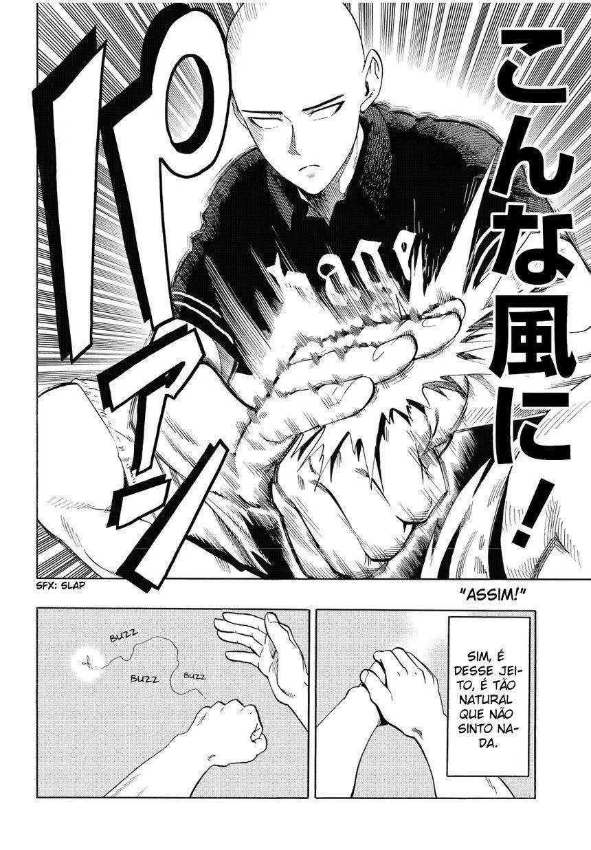 One Punch-Man Capítulo 1 – Um Soco