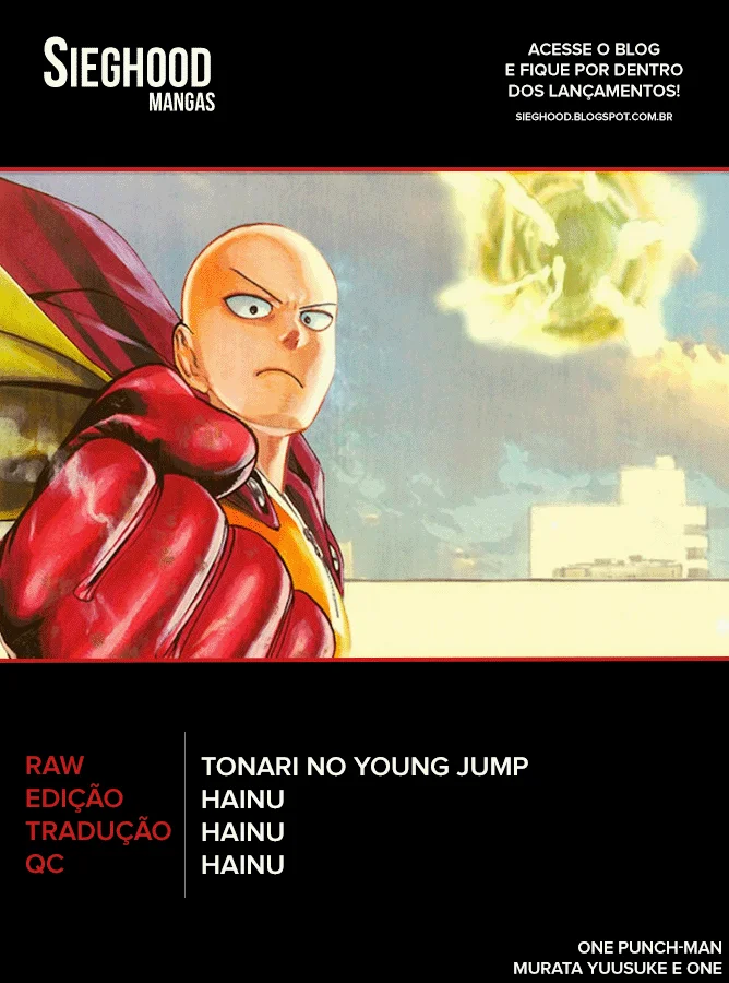 One Punch-Man Capítulo 1 – Um Soco
