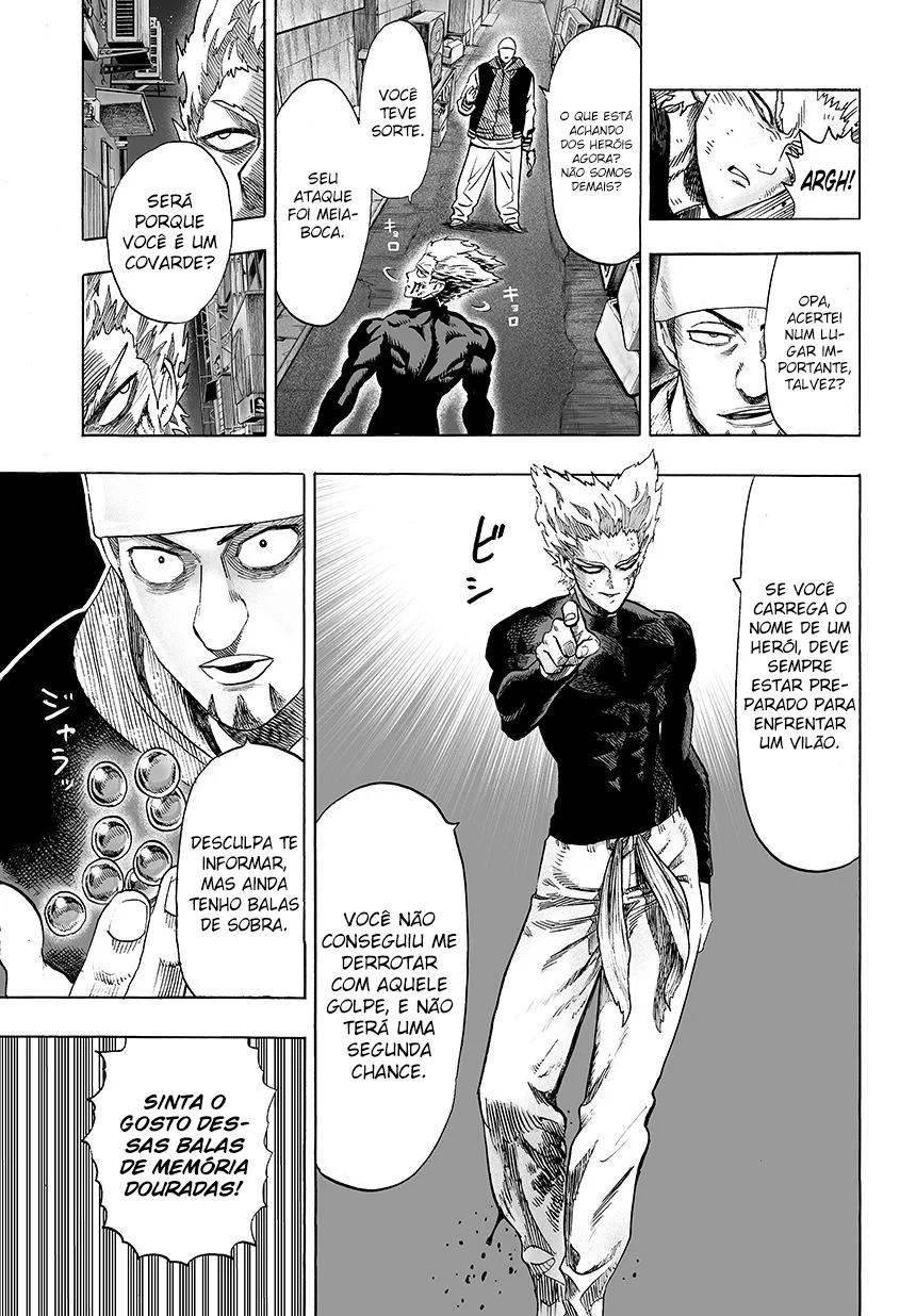 One Punch-Man Capítulo 1 – Um Soco