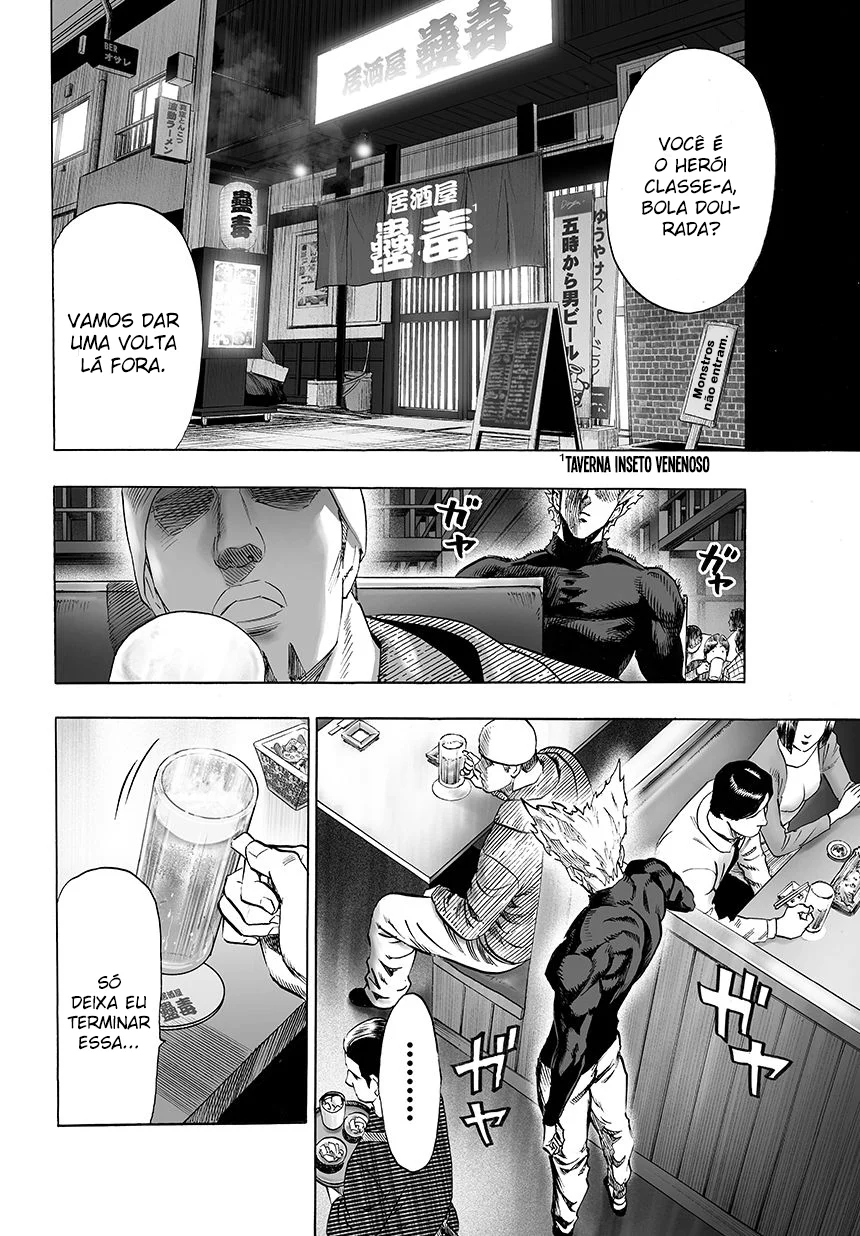 One Punch-Man Capítulo 1 – Um Soco