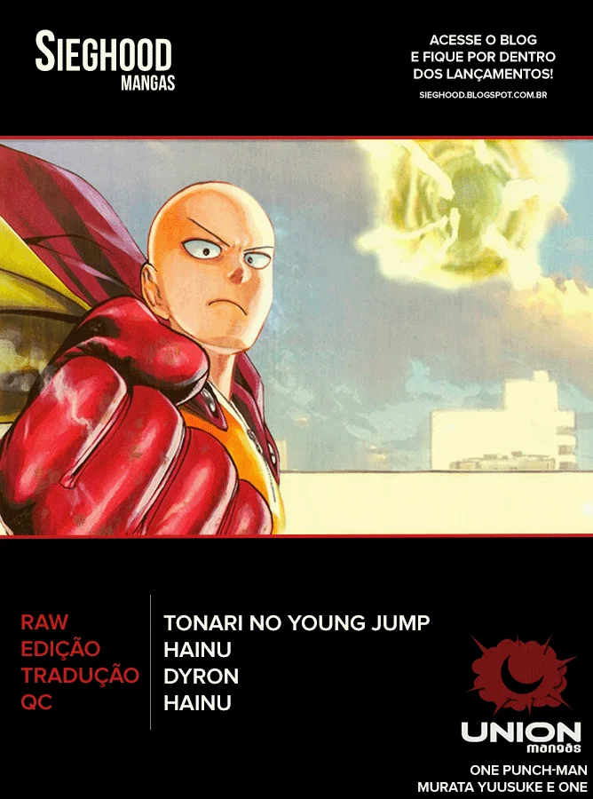 One Punch-Man Capítulo 1 – Um Soco
