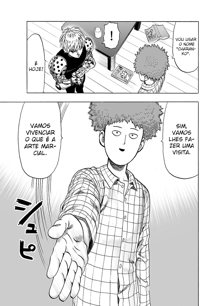 One Punch-Man Capítulo 1 – Um Soco