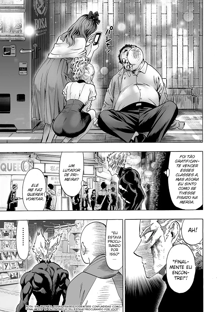 One Punch-Man Capítulo 1 – Um Soco
