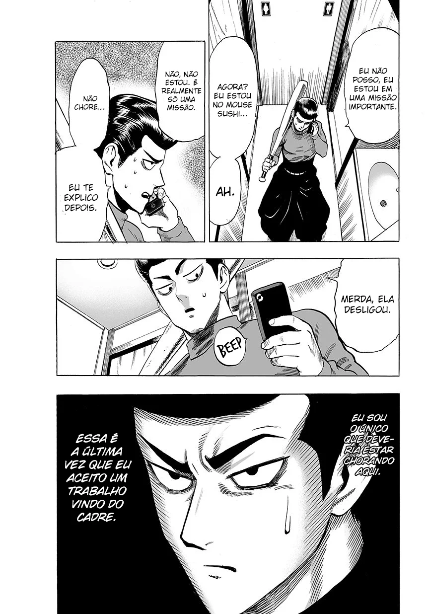 One Punch-Man Capítulo 1 – Um Soco