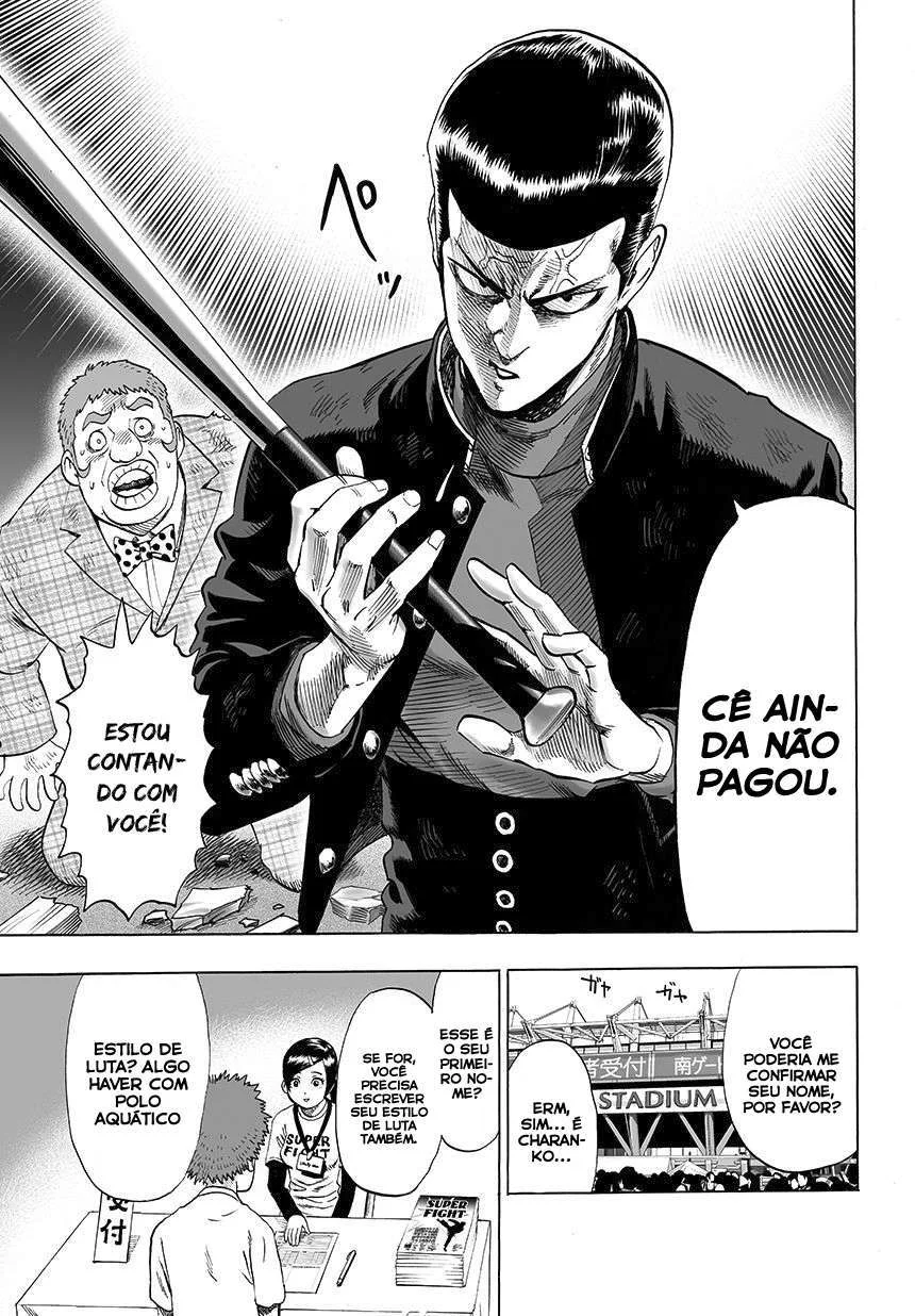 One Punch-Man Capítulo 1 – Um Soco