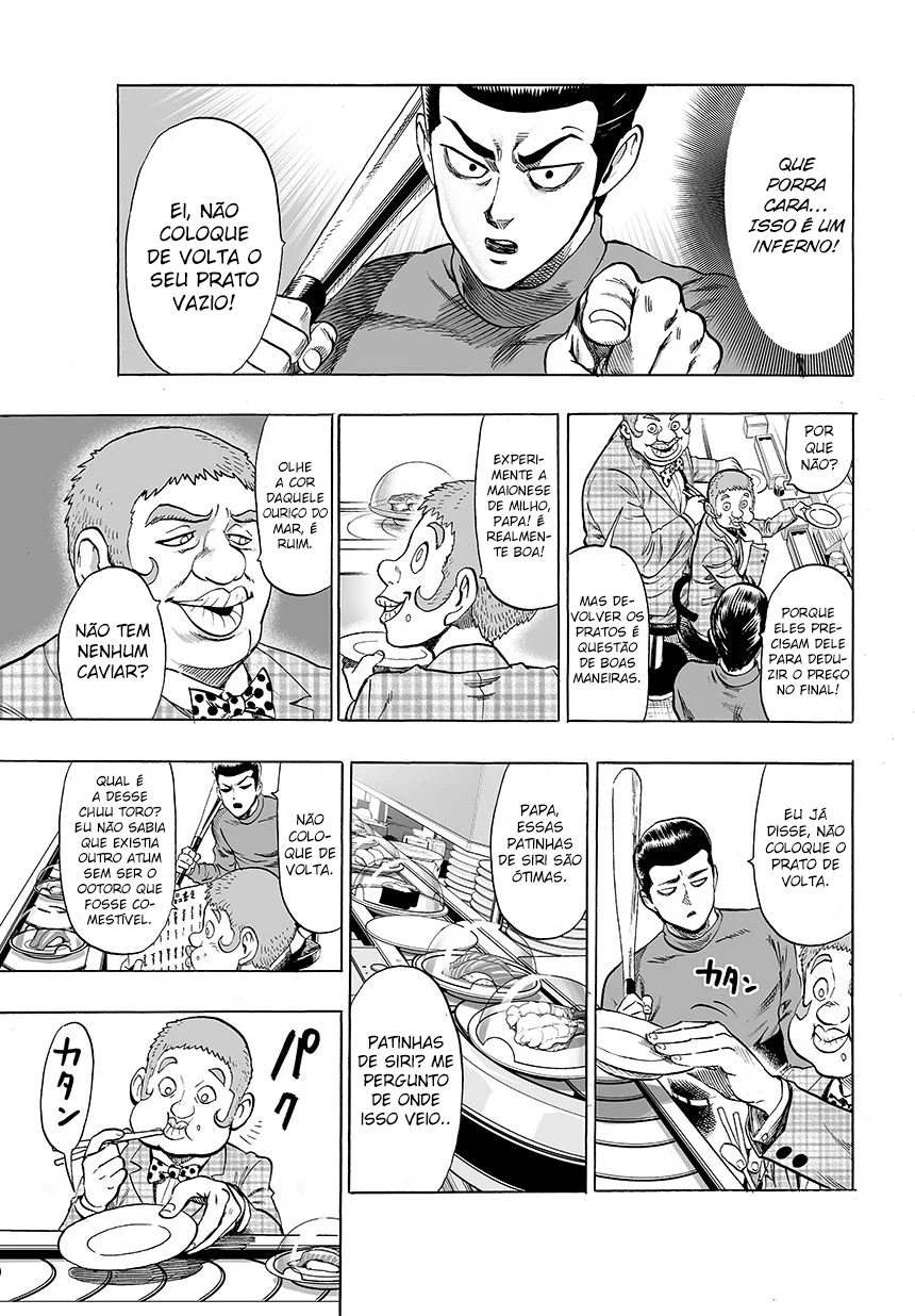 One Punch-Man Capítulo 1 – Um Soco