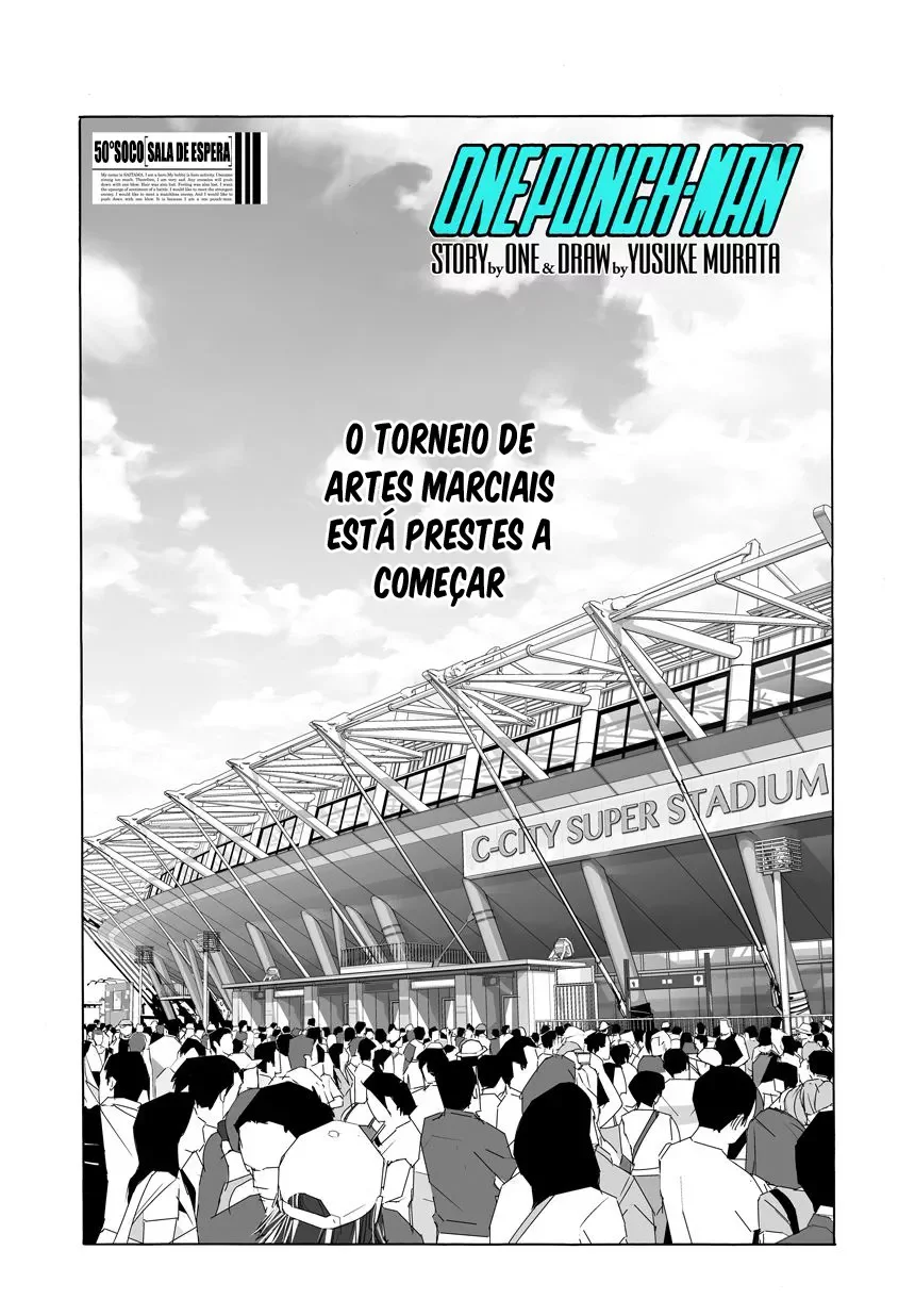 One Punch-Man Capítulo 1 – Um Soco