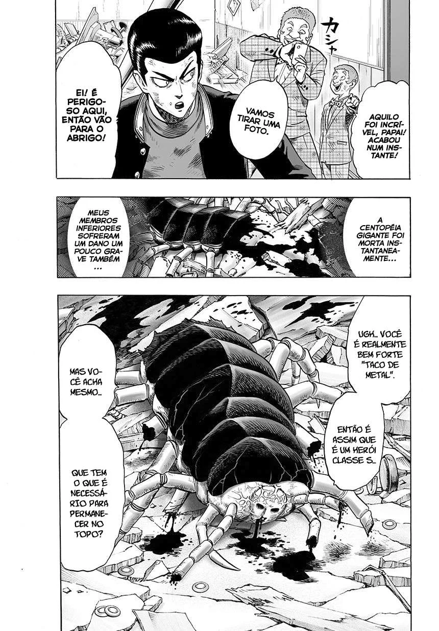 One Punch-Man Capítulo 1 – Um Soco