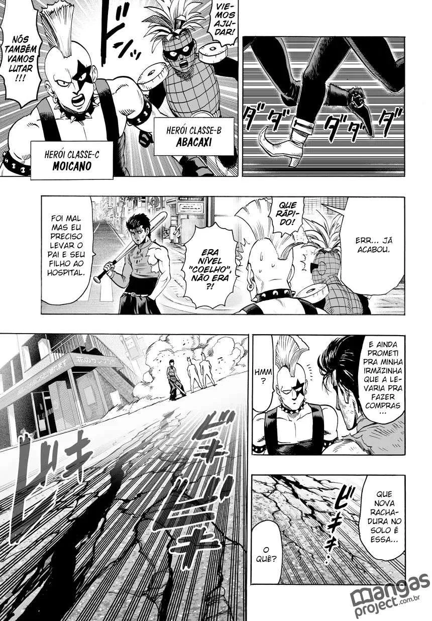 One Punch-Man Capítulo 1 – Um Soco