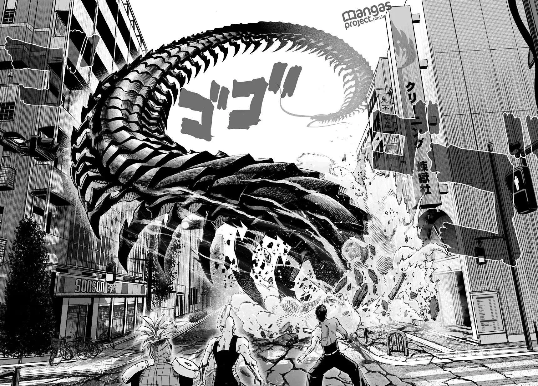 One Punch-Man Capítulo 1 – Um Soco