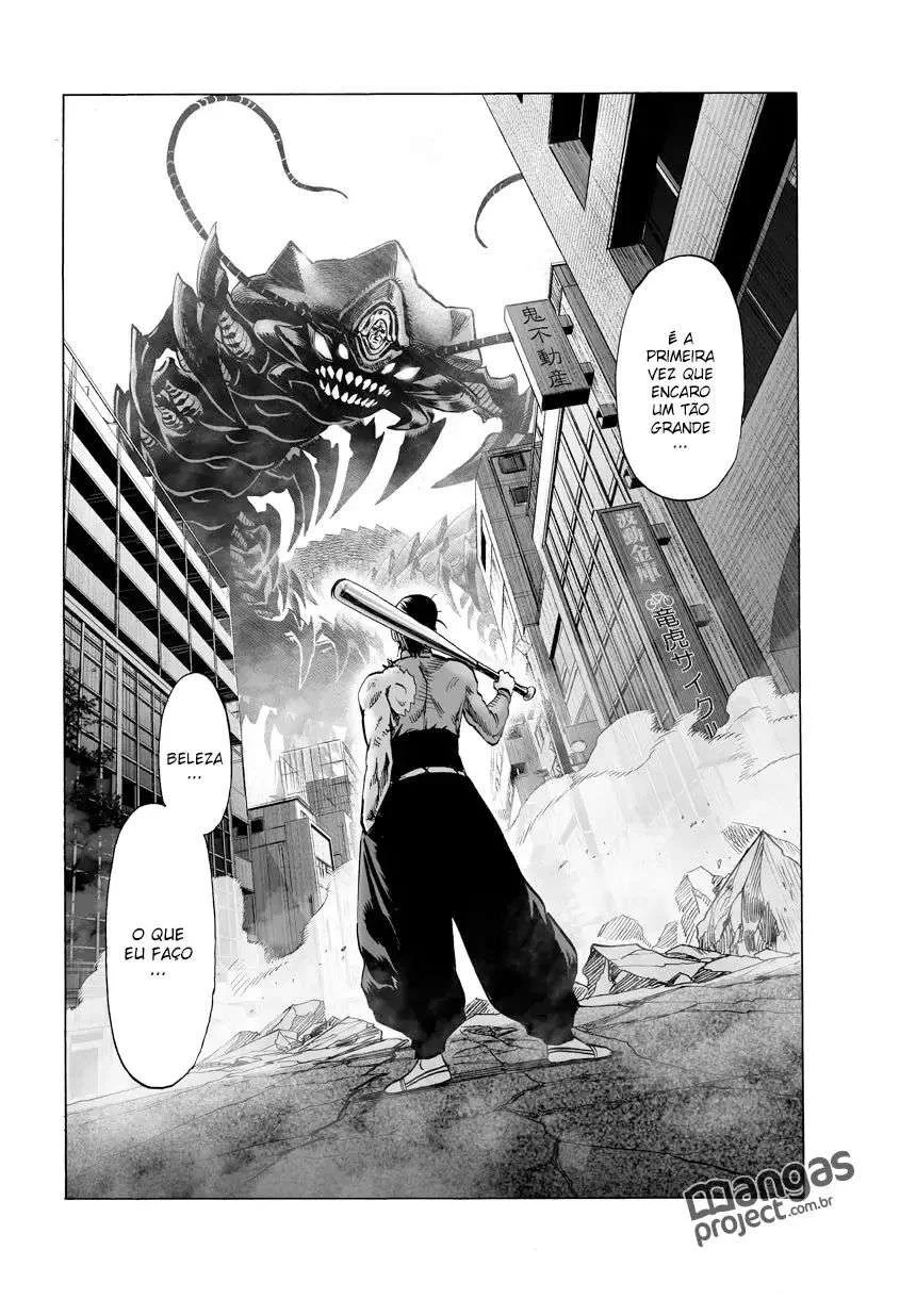 One Punch-Man Capítulo 1 – Um Soco