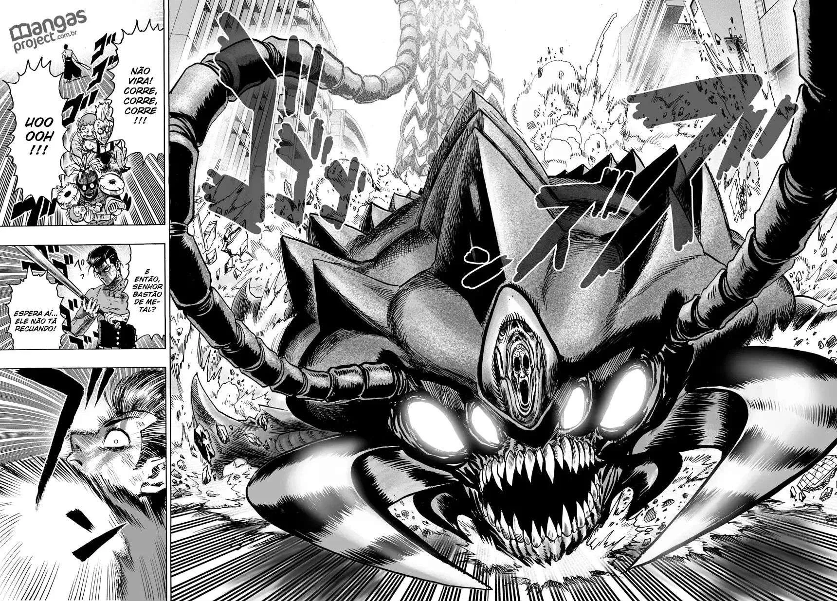 One Punch-Man Capítulo 1 – Um Soco