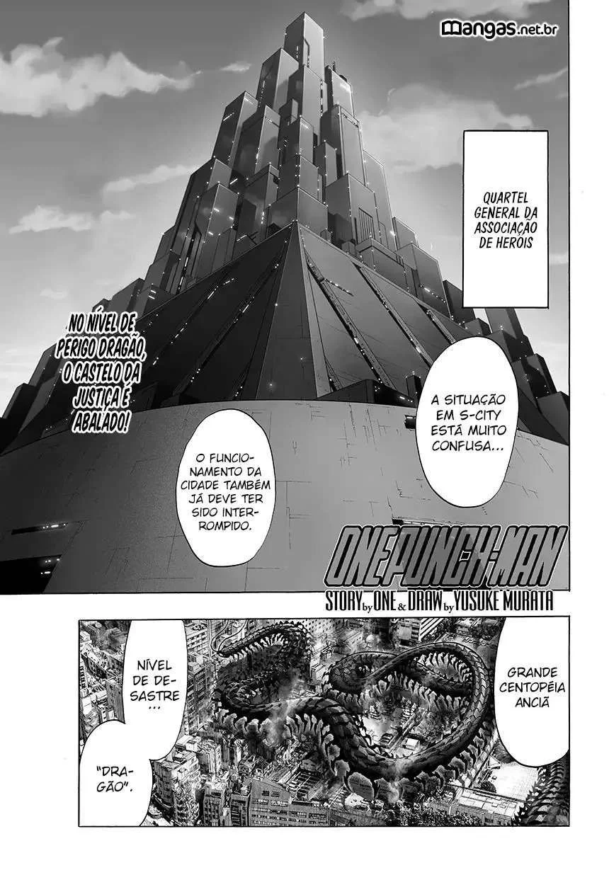 One Punch-Man Capítulo 1 – Um Soco