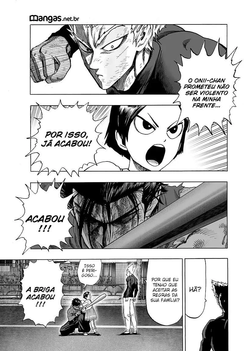 One Punch-Man Capítulo 1 – Um Soco
