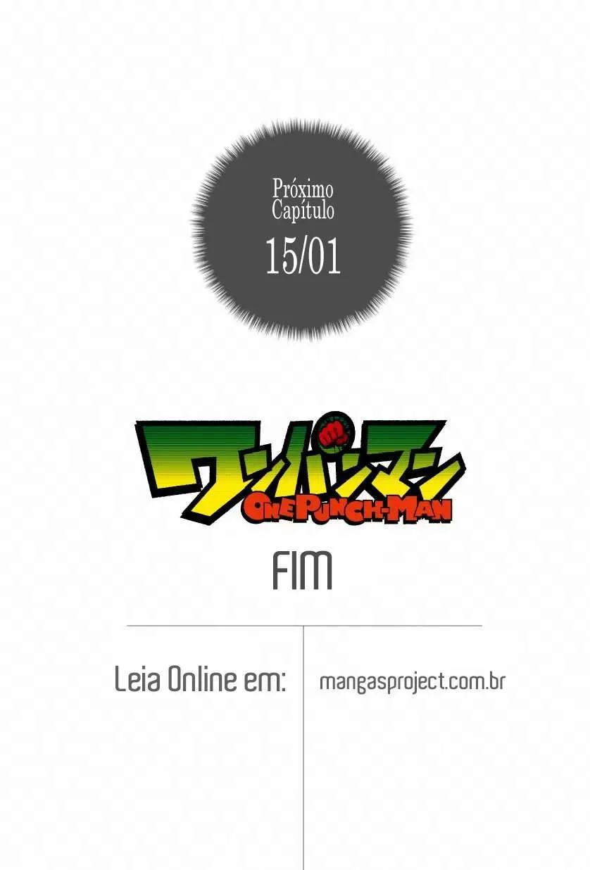 One Punch-Man Capítulo 1 – Um Soco