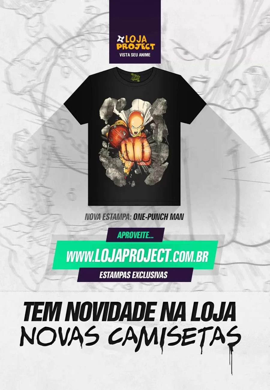 One Punch-Man Capítulo 1 – Um Soco