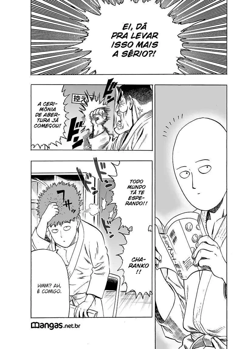 One Punch-Man Capítulo 1 – Um Soco