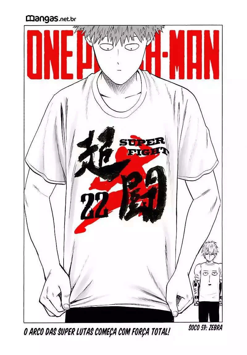 One Punch-Man Capítulo 1 – Um Soco
