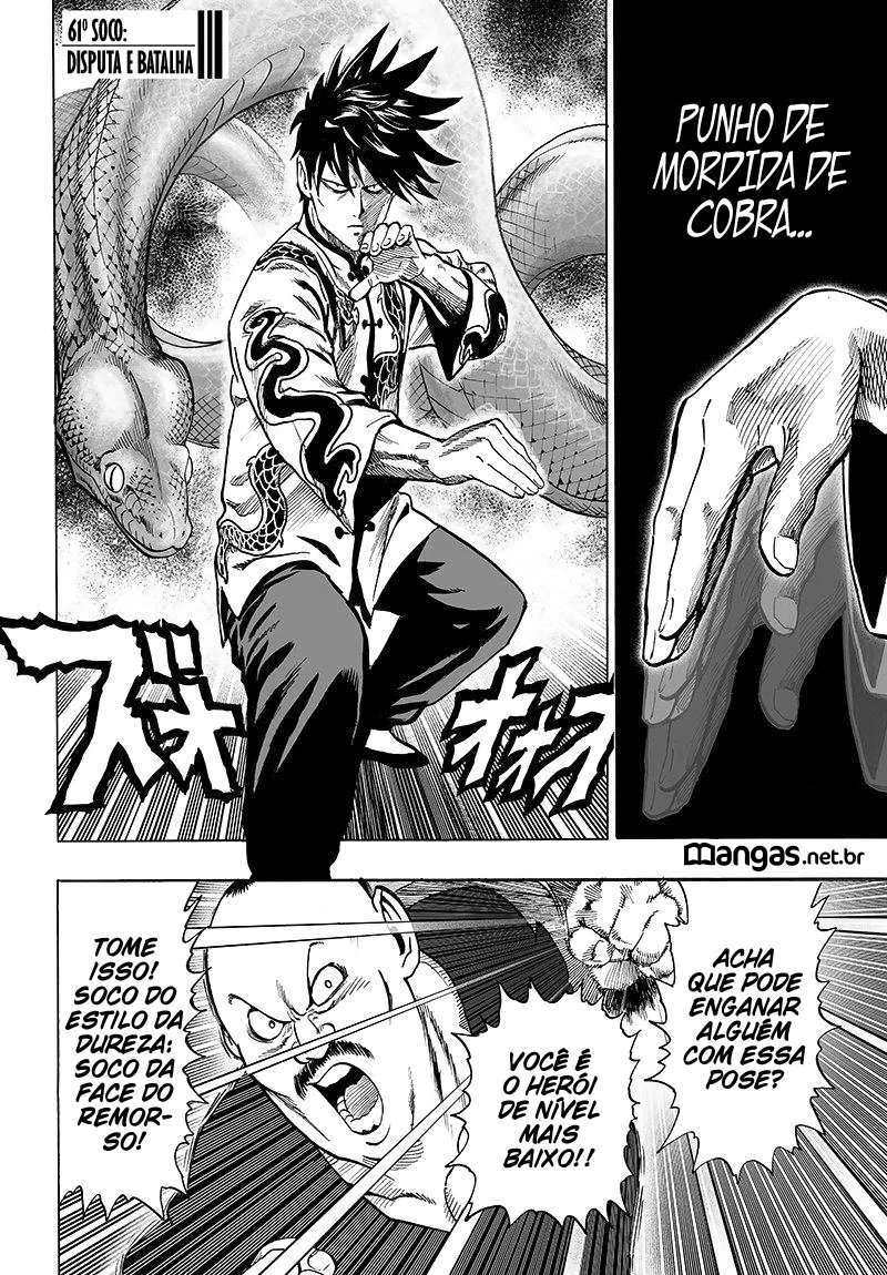 One Punch-Man Capítulo 1 – Um Soco